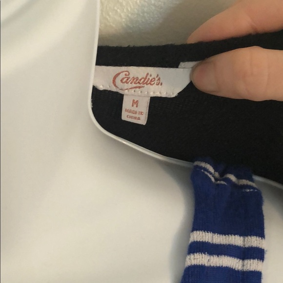 Candie’s basic Quarter Sleeve Black Cardigan - Picture 3 of 3